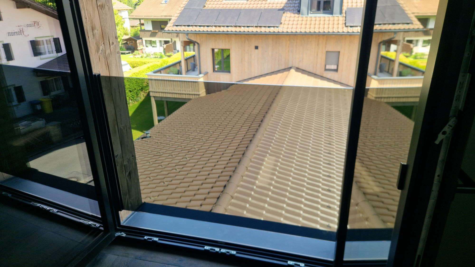 Glas im Aussenbereich - Französischer Balkon