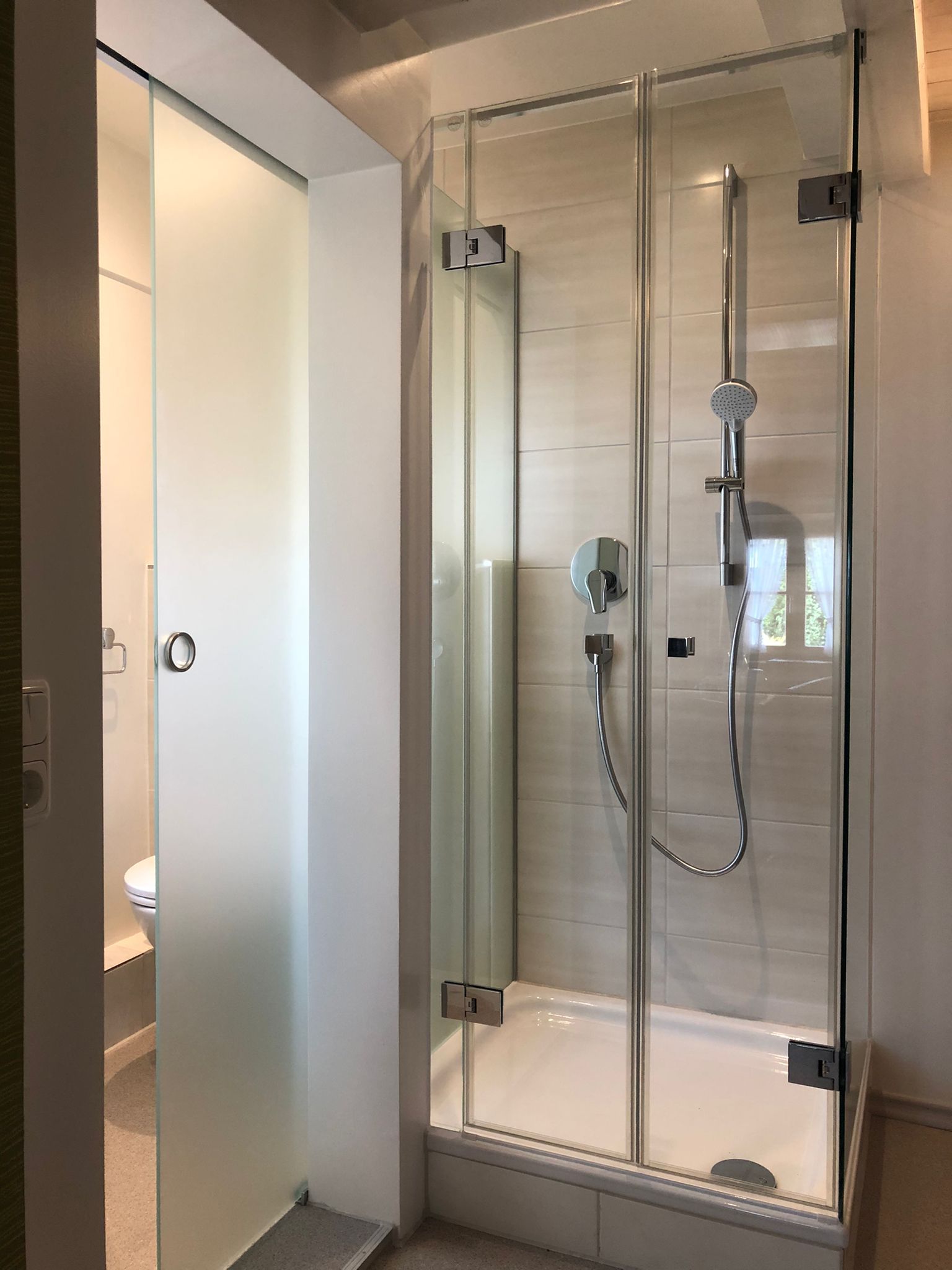 Ganzglasduschen - Dusche mit Schiebentür